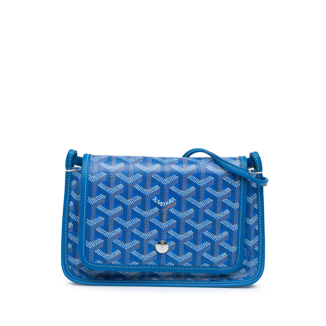 Goyardine Plumet Pocket Wallet Blue - Gaby Paris