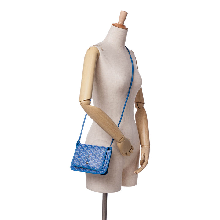 Goyardine Plumet Pocket Wallet Blue - Gaby Paris