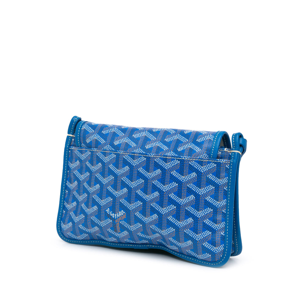 Goyardine Plumet Pocket Wallet Blue - Gaby Paris