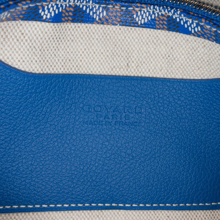 Goyardine Plumet Pocket Wallet Blue - Gaby Paris