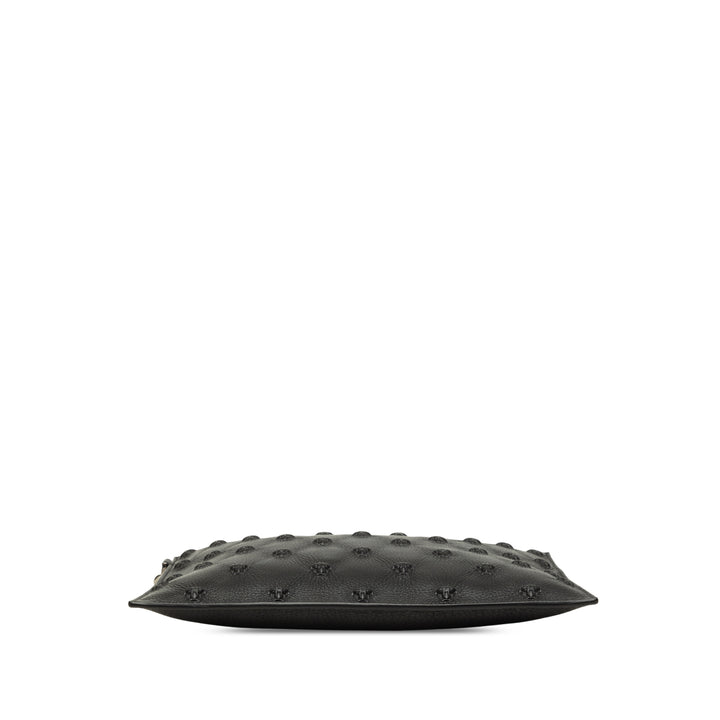 Versace Pochette embossé Medusa Wristlet Noir – vue 3 – GABY PARIS
