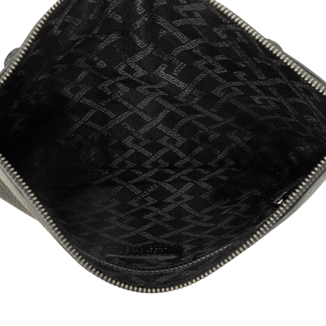 Versace Pochette embossé Medusa Wristlet Noir – vue 4 – GABY PARIS