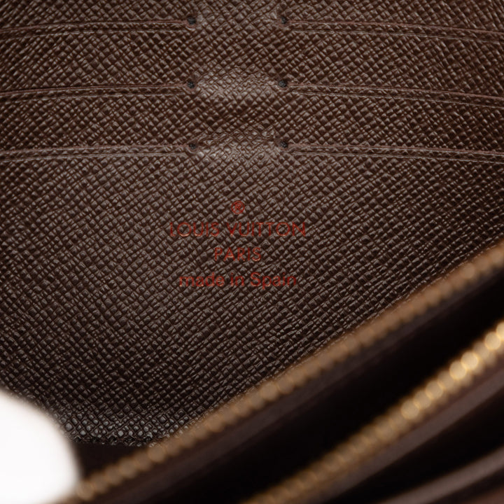 Louis Vuitton Damier Ebene Sistina Portefeuille Portefeuille