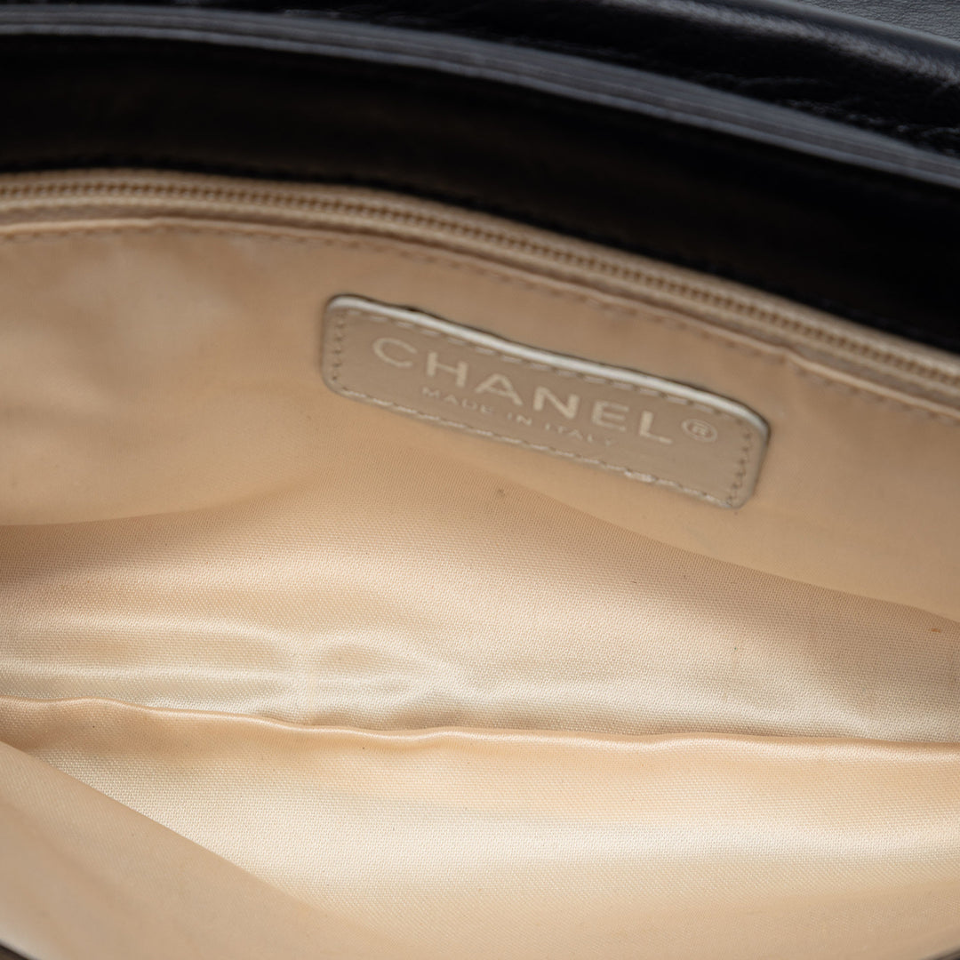Chanel Matelassé Cuir d’agneau Reissue East West à rabat