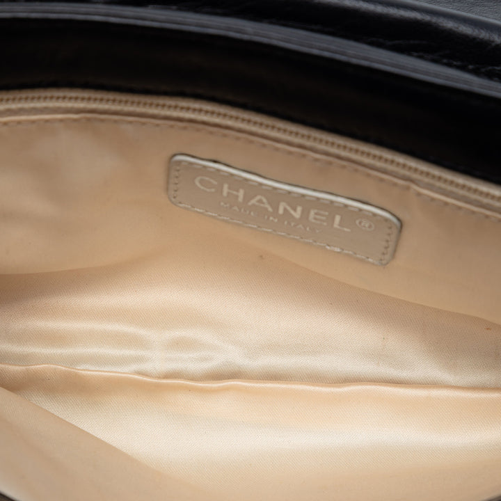 Chanel Matelassé Cuir d’agneau Reissue East West à rabat