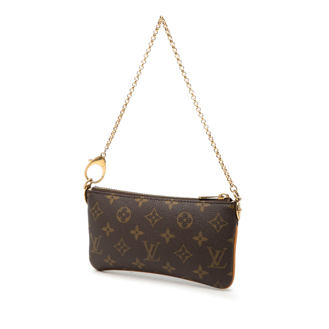 Pochette Milla MM Monogram Marron
