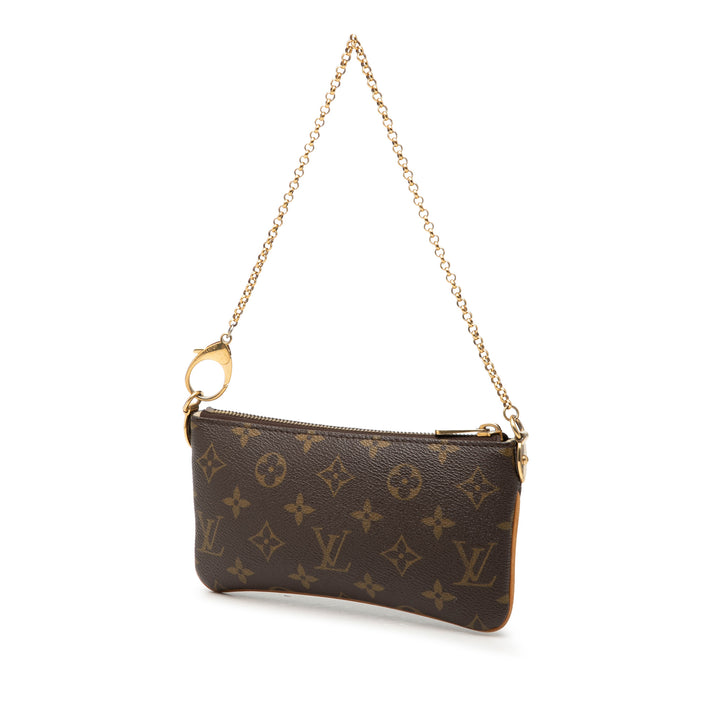 Pochette Milla MM Monogram Marron