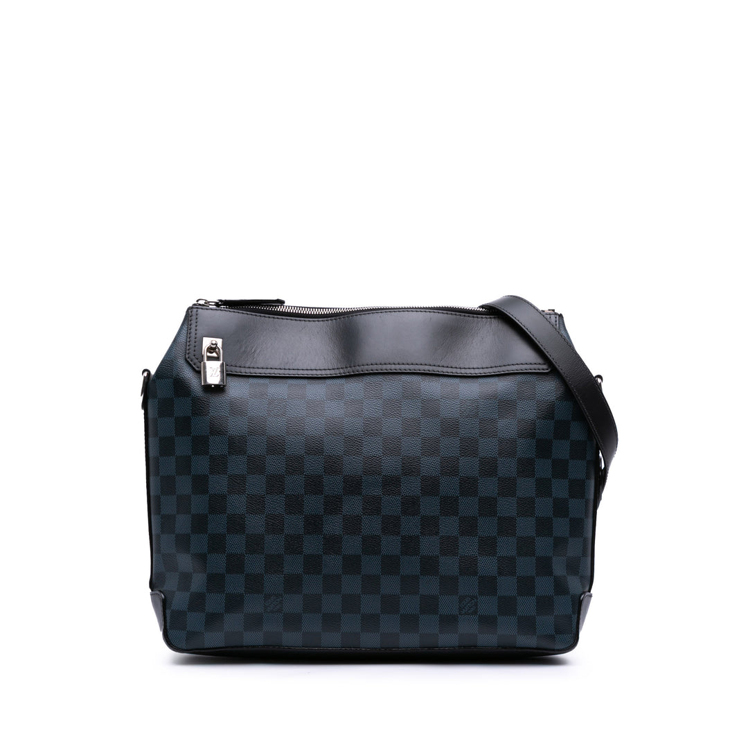 Damier Cobalt Greenwich Messenger Blue - Gaby Paris