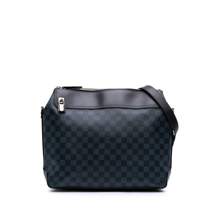 Damier Cobalt Greenwich Messenger Blue - Gaby Paris