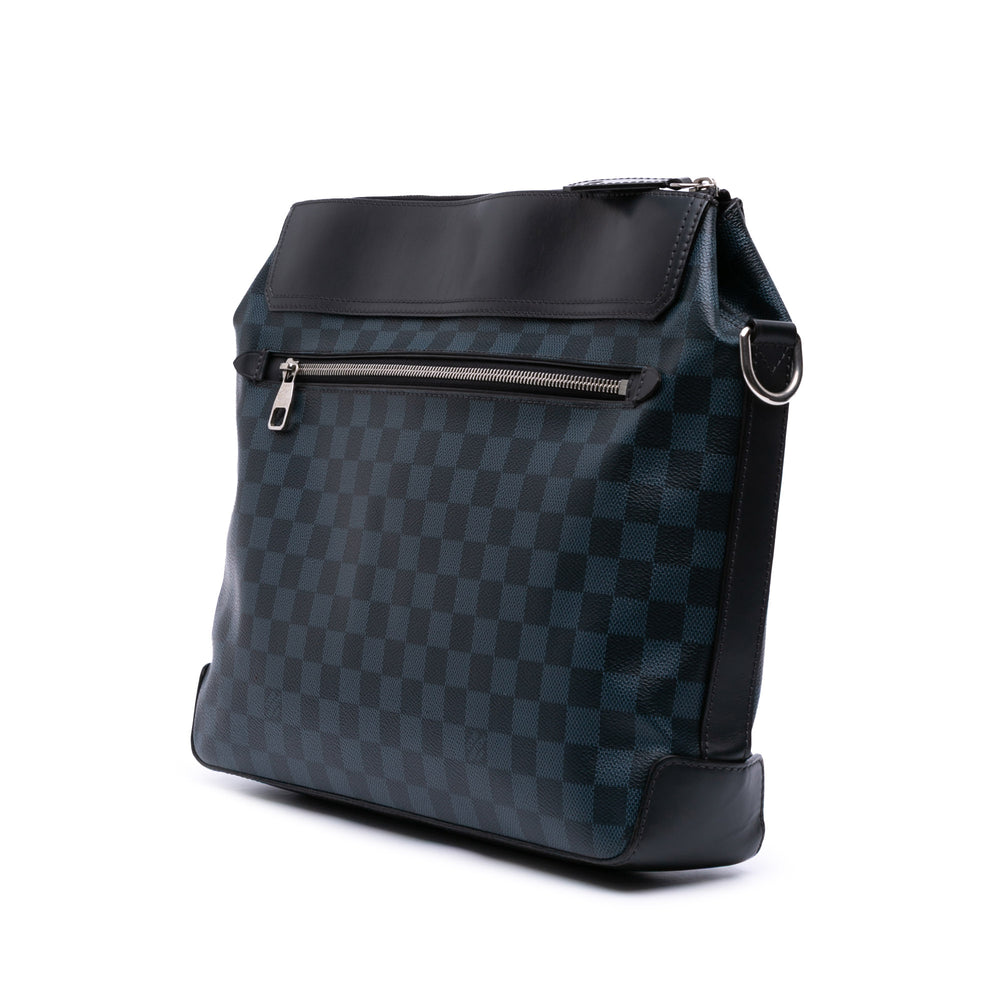 Damier Cobalt Greenwich Messenger Blue - Gaby Paris
