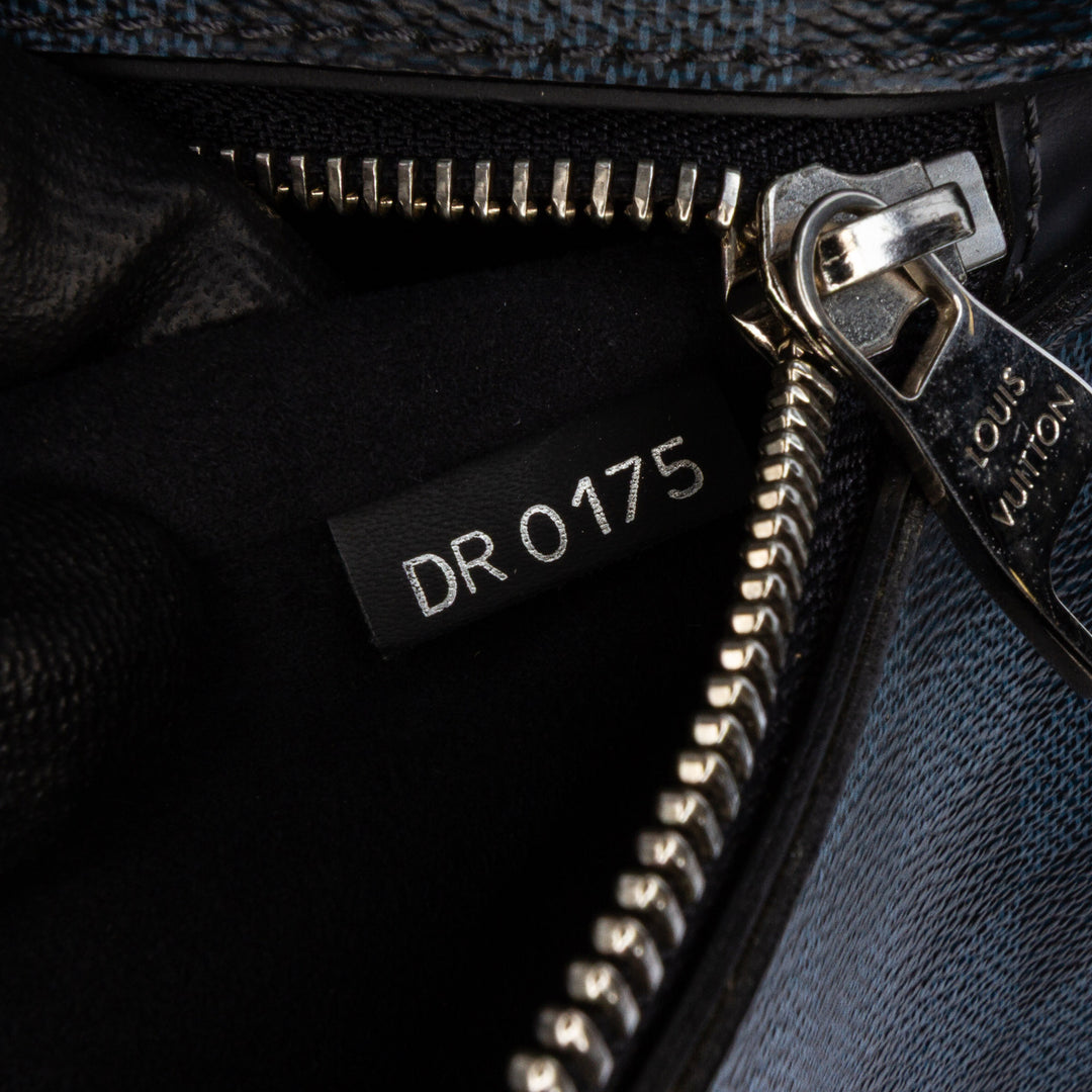 Damier Cobalt Greenwich Messenger Blue - Gaby Paris