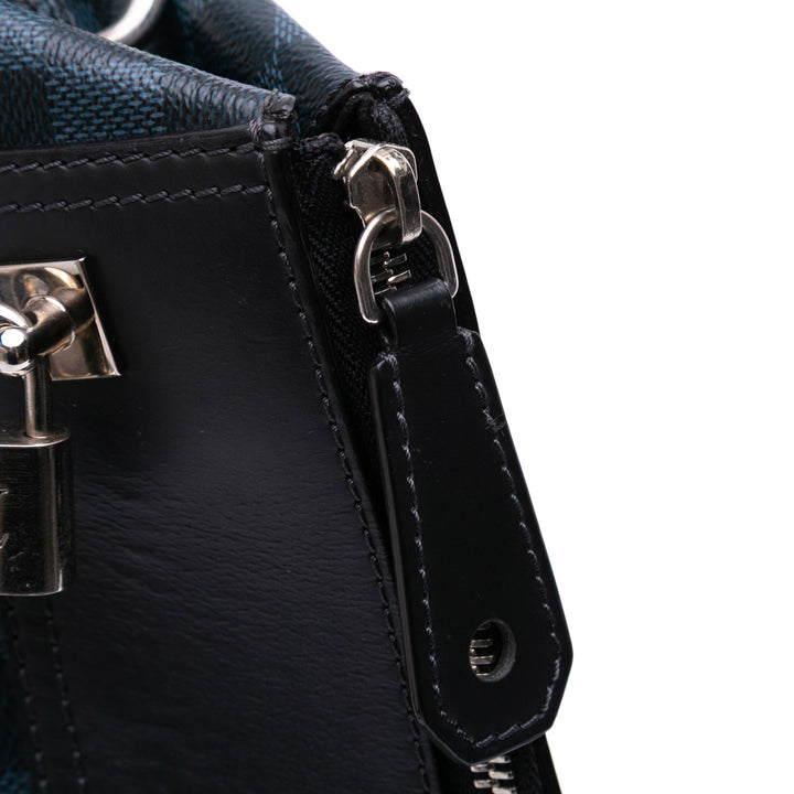Damier Cobalt Greenwich Messenger Blue - Gaby Paris