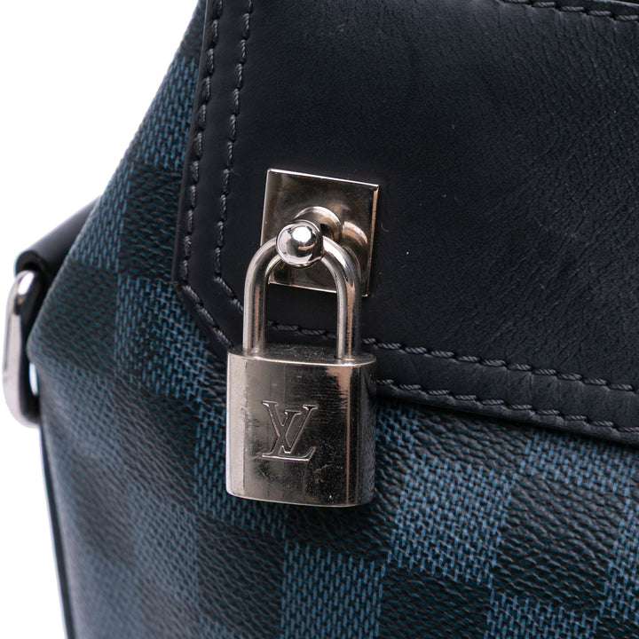 Damier Cobalt Greenwich Messenger Blue - Gaby Paris
