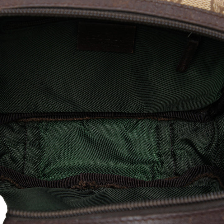 GG Zippé Trousse de maquillage Beige