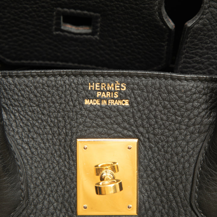 Hermès Birkin Retourne 35 Togo Noir – vue 5 – GABY PARIS