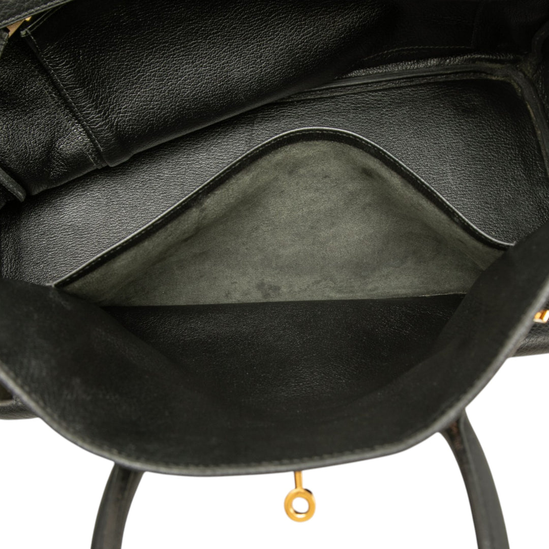 Hermès Birkin Retourne 35 Togo Noir – vue 6 – GABY PARIS