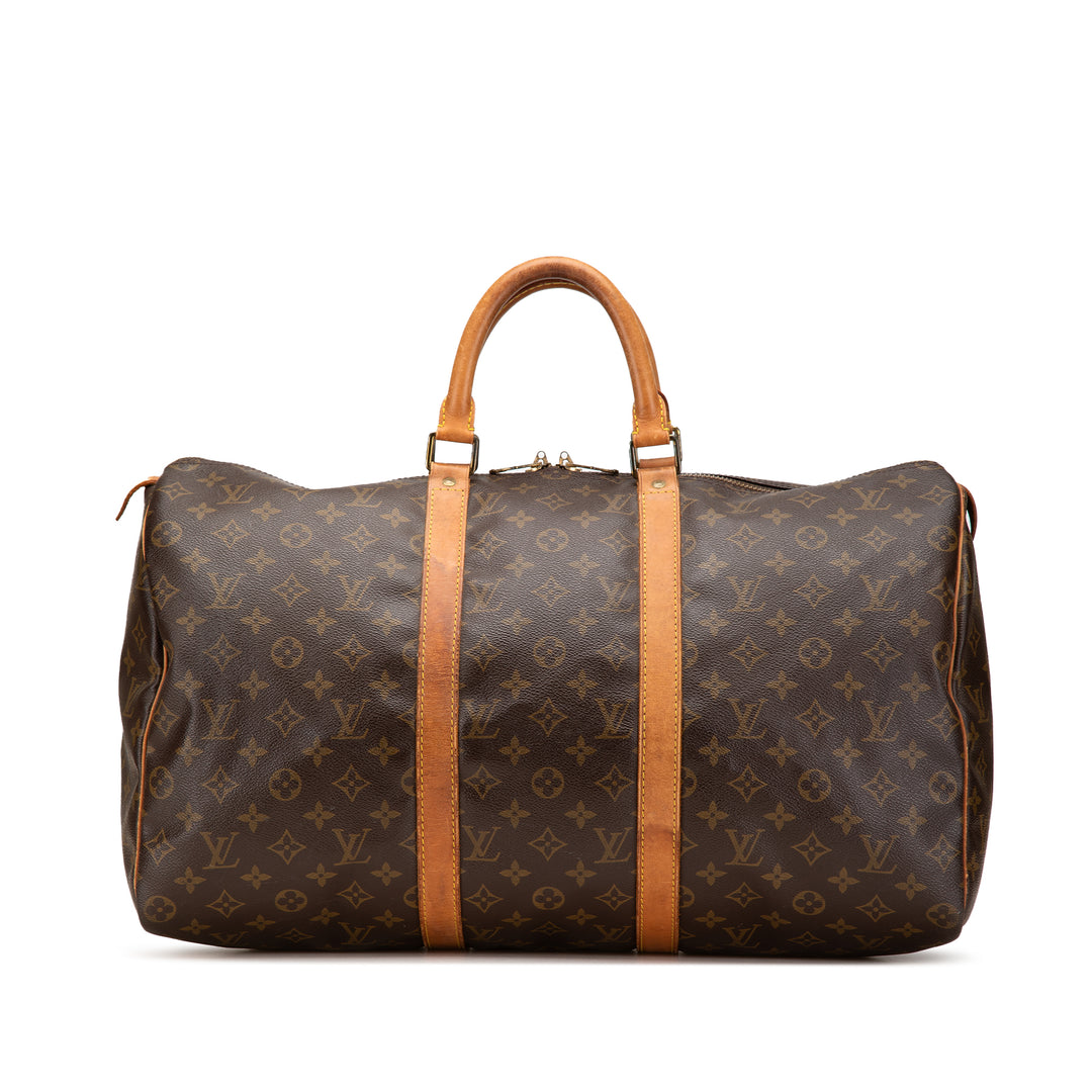 Monogram Keepall 50 Brown - Gaby Paris