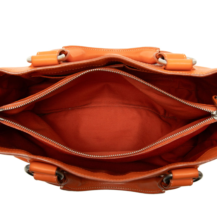 Celine Sac à main Boogie Orange – vue 4 – GABY PARIS