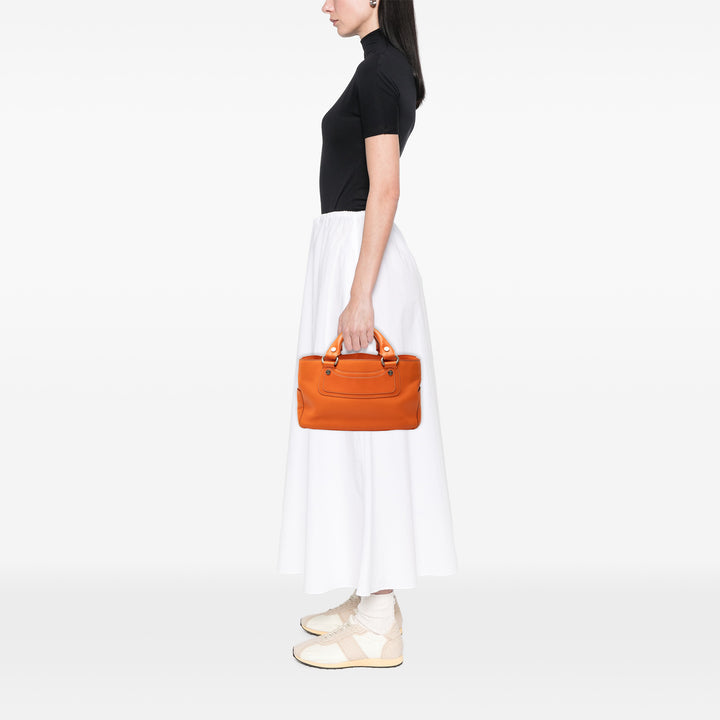 Celine Sac à main Boogie Orange – vue 6 – GABY PARIS