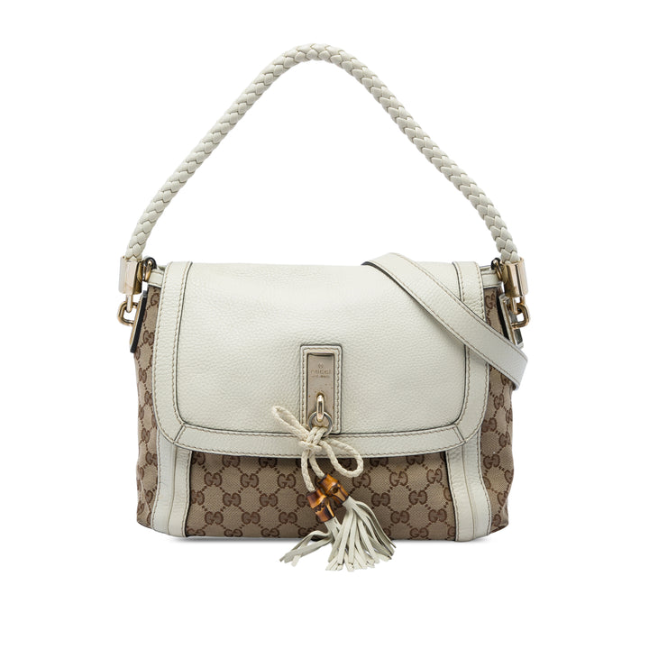 GG Bella à rabat Sac Blanc
