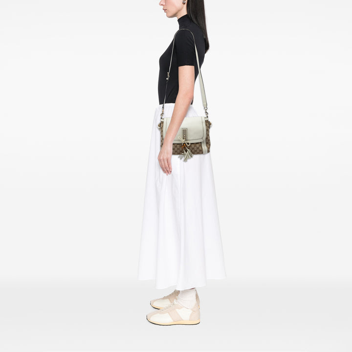 GG Bella à rabat Sac Blanc