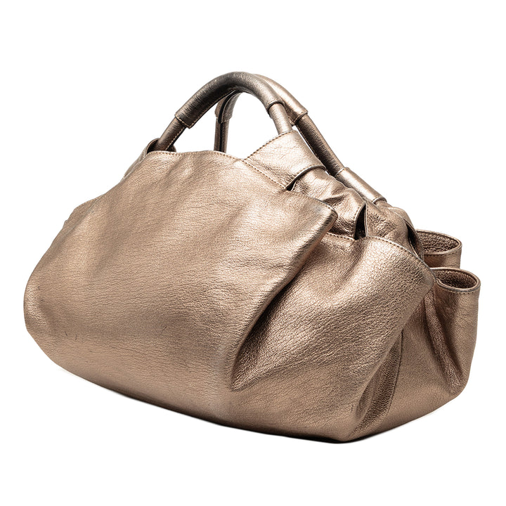 LOEWE Metallic Nappa Anagram Aire