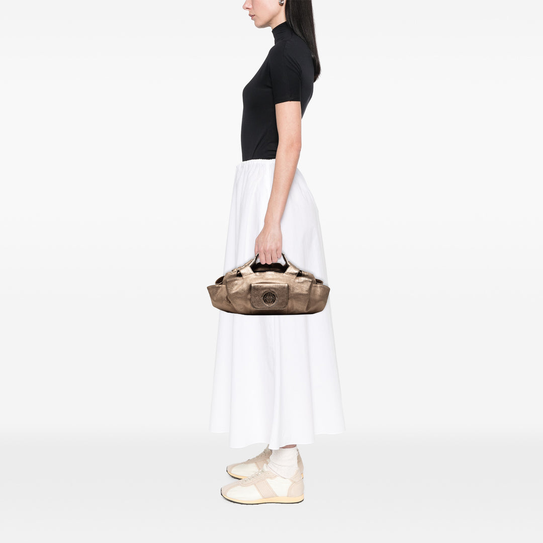 LOEWE Metallic Nappa Anagram Aire