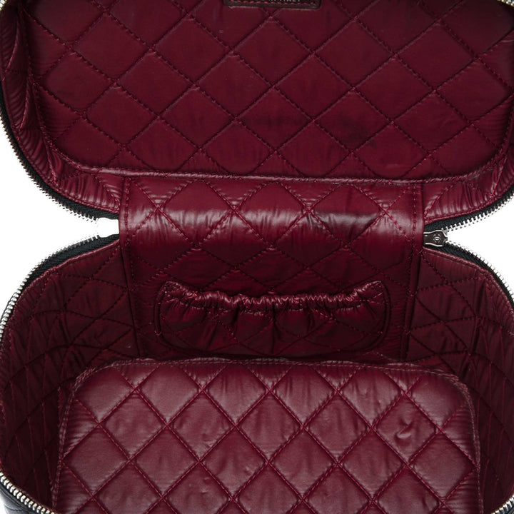 CC Matelassé Vanity Cuir d'agneau Noir