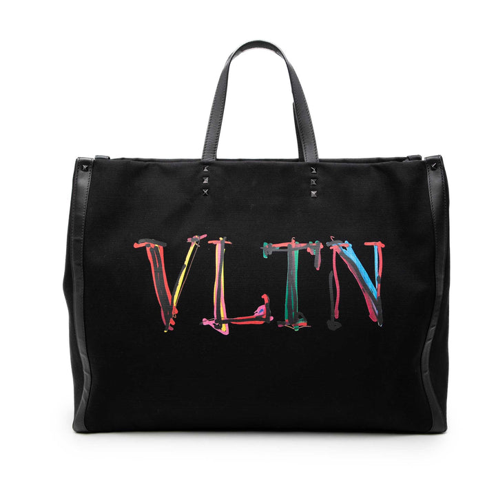 Valentino Large Toile Rockstud VLTN Cabas