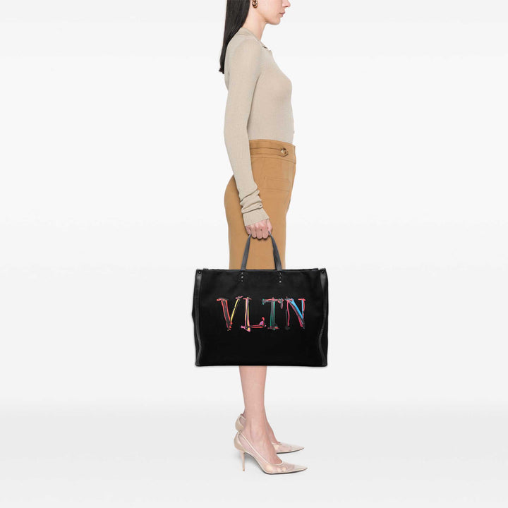 Valentino Large Toile Rockstud VLTN Cabas