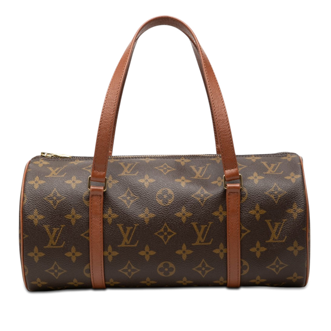 Papillon 30 Monogram Marron