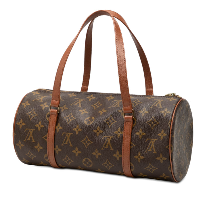 Papillon 30 Monogram Marron