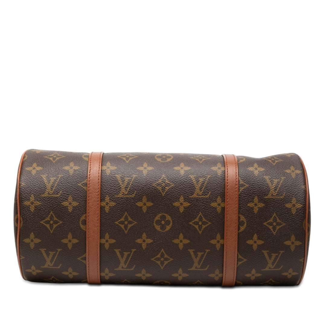 Papillon 30 Monogram Marron