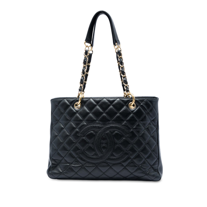 Cabas Cuir caviar Noir