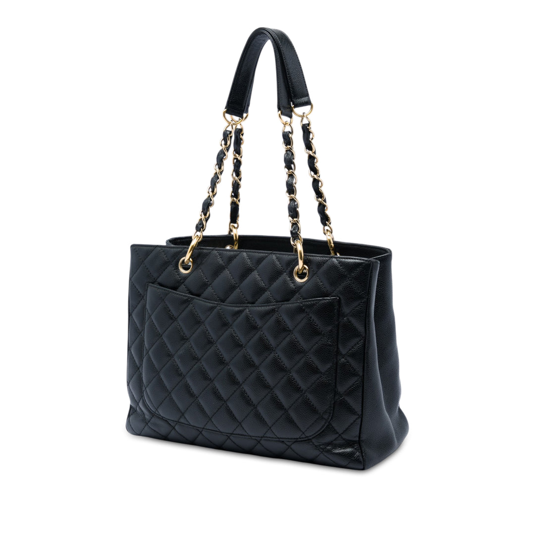 Cabas Cuir caviar Noir