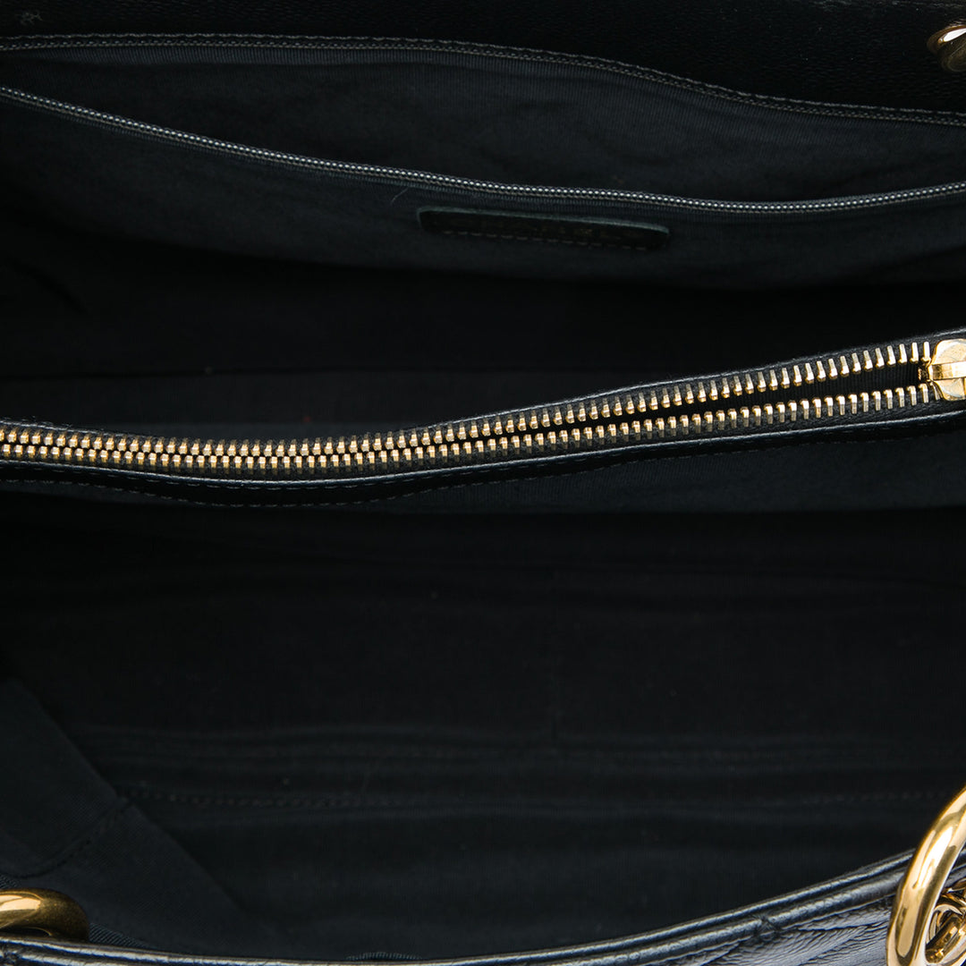 Cabas Cuir caviar Noir