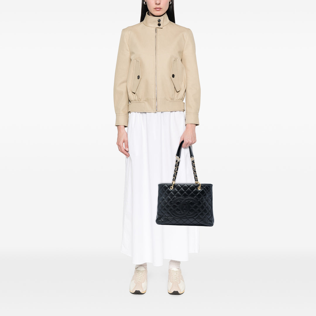 Cabas Cuir caviar Noir