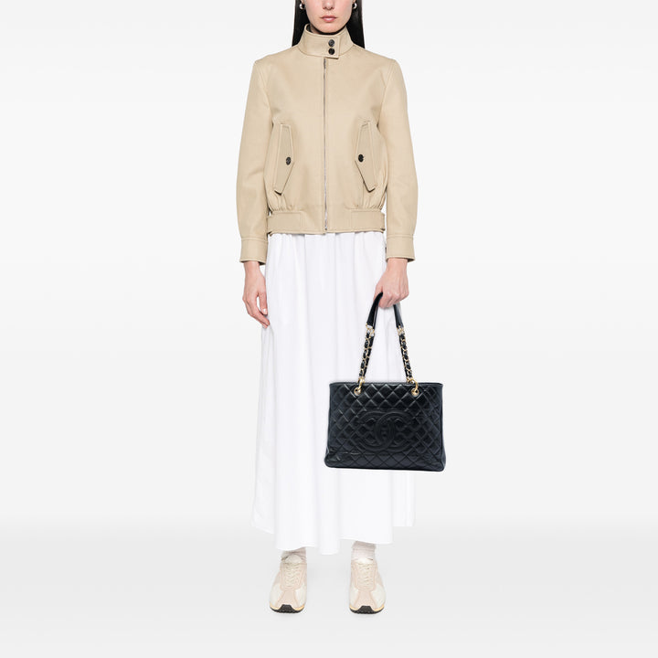 Cabas Cuir caviar Noir