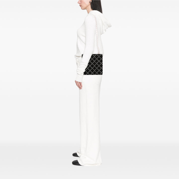 Chanel Tweed and Resin Zipped Chain Shopping Bag Noir – GABY PARIS Authentique