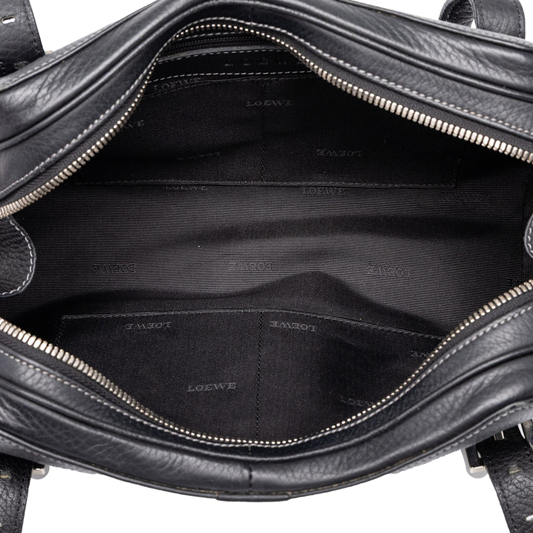 LOEWE Sac à main Senda Noir – vue 4 – GABY PARIS