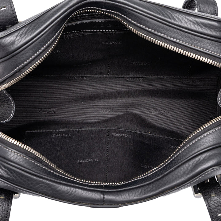 LOEWE Sac à main Senda Noir – vue 4 – GABY PARIS