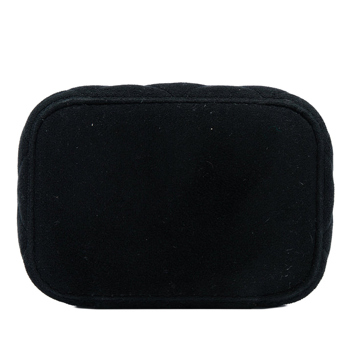 Chanel Perle Crush Vanity avec chaîne Mini Noir