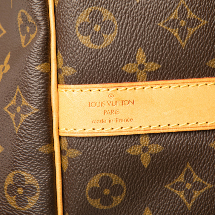 Louis Vuitton Monogram Keepall Bandouliere 50 Marron
