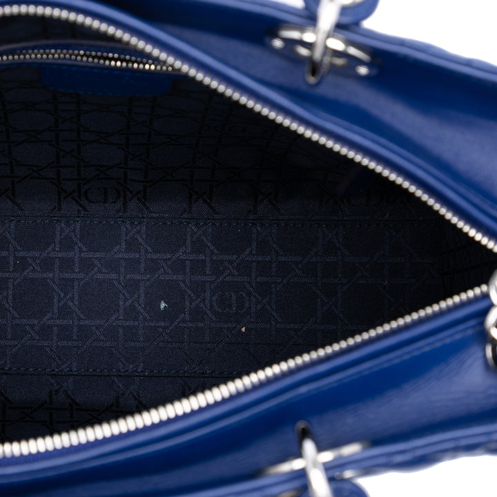 Dior Large Cuir d’agneau Cannage Lady Dior