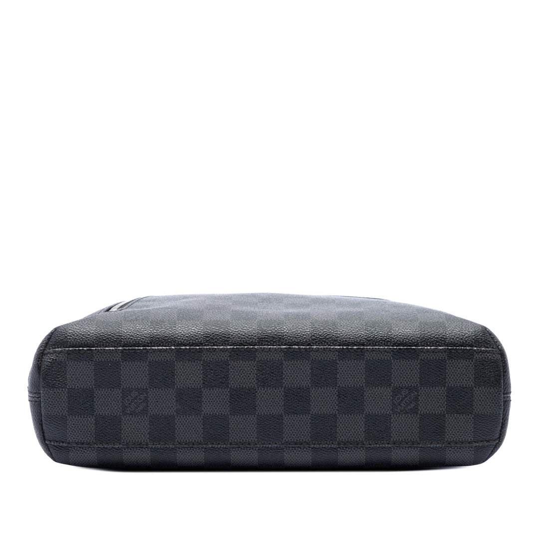 Louis Vuitton Mick PM Damier Graphite Noir – vue 3 – GABY PARIS