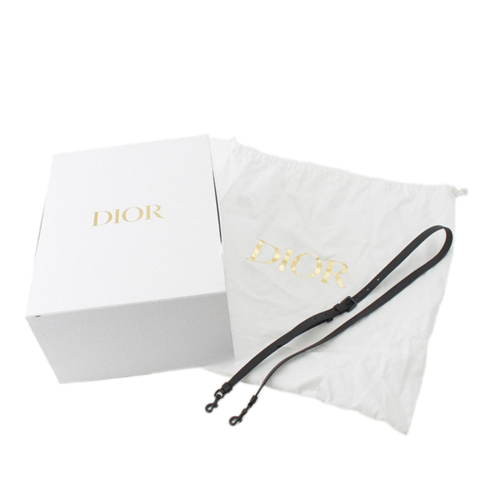 Book Tote Macrocannage Ultra Matte Petit Cuir de veau Noir
