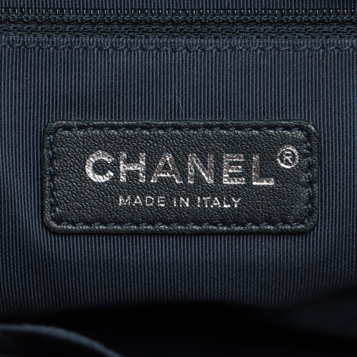 Chanel Large Printed Jean et Cuir de veau Gabrielle Hobo