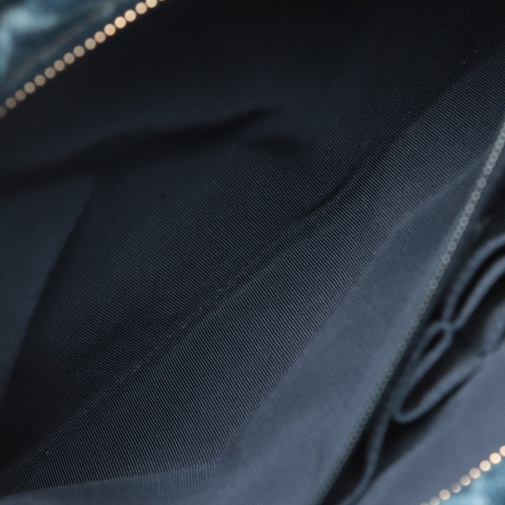 Chanel Large Printed Jean et Cuir de veau Gabrielle Hobo