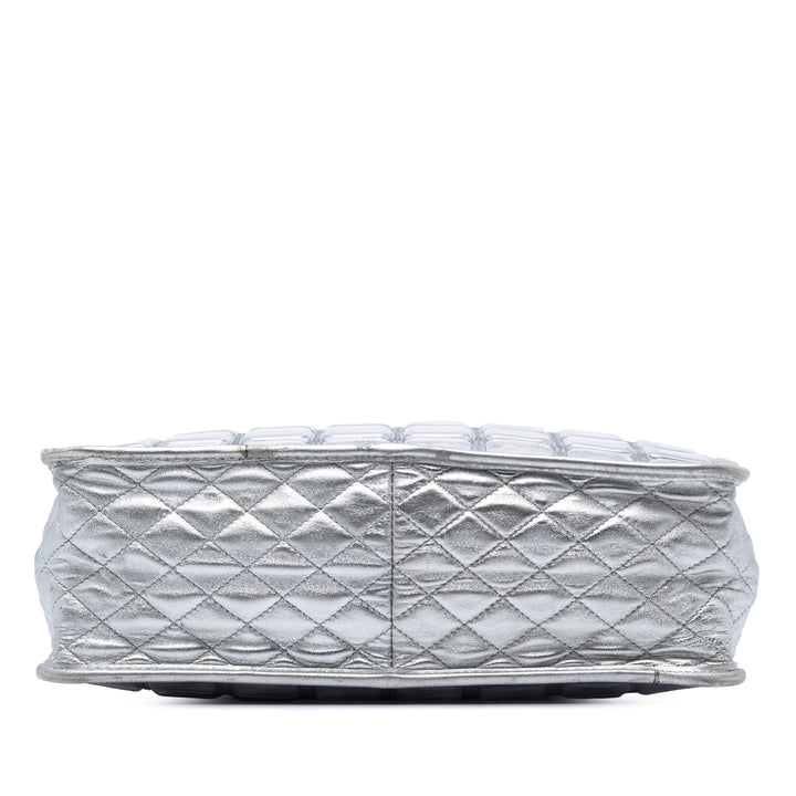 Chanel CC Vinyl Ice Cube Shopper Cabas
