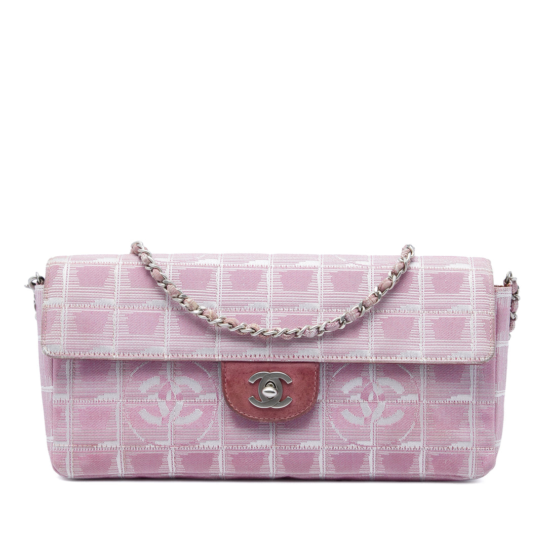 Chanel New Travel Line East West à rabat Rose – vue principale – GABY PARIS